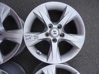 Alu disky originál Hyundai, 16", 5x114.3, ET 40, šíře 7J - 6