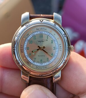 Luxusní pánské hodinky Philip Zepter Quartz _ NOVÁ BATERIE👍 - 6