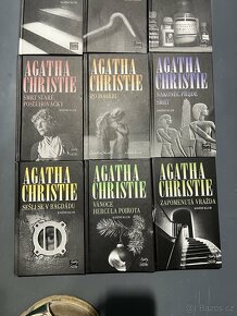 Detektivní knihy Agatha Christie + 4 další - 6