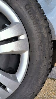 4x kola Škoda 185/55 R15 plech 5x100 Kleber - 6