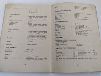 ŠKODA 440, SEZNAM ND A NÁVOD K OBSLUZE, 1957 - 6