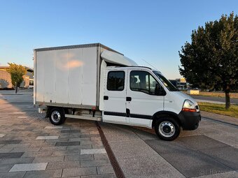 Renault Master - 7míst - valník + skříň - 2009 - klimatizace - 6