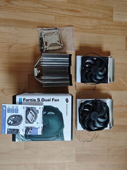 Chladič procesoru SilentiumPC Fortis 5 Dual Fan - 6