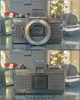 Praktica B100 s obj. MC Prakticar 2.8/28 mm a 2.8/135 mm - 6