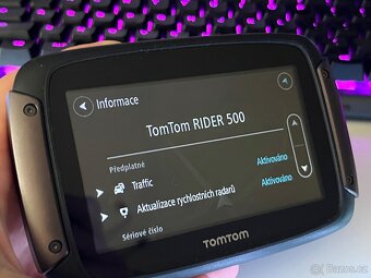 TomTom Rider 500 navigace - 6