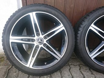 Mersedes A+B+ CLA originální alu kola 5x112 Zimní 225/45/18 - 6