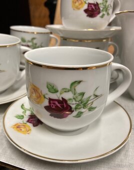 Porcelanova souprava na caj kavu zn.Por-ker - 6
