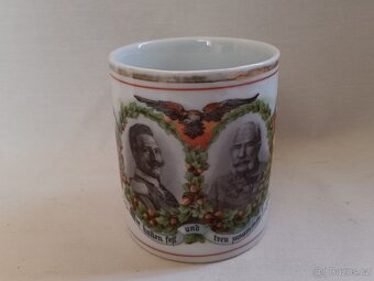 Porcelánové šálky - Franc Josef, Wilhelm II., Rakousko Uher - 6