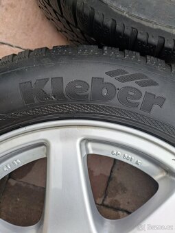 4x alu disky 6½Jx15 H2 ET35 + zimní pneu – Škoda, VW, Seat - 6