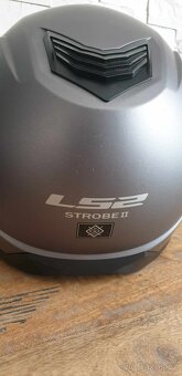 Výklopná přilba LS2 Strobe II Matt Titanium - 6