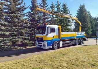 MAN TGS 26.440 - 6x2 - Valník + HR-HIAB 211E-3HIDUO – EURO 6 - 6