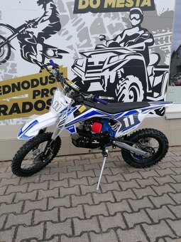 Pitbike Shark 125ccm 17x14 modrá - 6