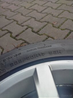 Alu VW 5x112 17” Dijon - pneu zimní - 6