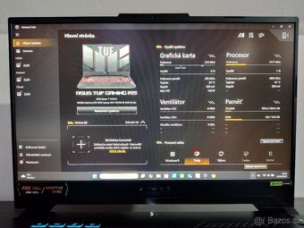 Kovový TuF,Ryzen 7-7435hs-4,6 GHz,RTX-4-Gen-140w,DDR5,1TB - 6
