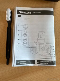 Odšťavňovač Sencor Nutriline SSJ 4050NP - NOVÝ - 6