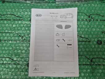 kryty vnějších zrcátek stříbrné Kia Rio (YB) H8431ADE10SL - 6