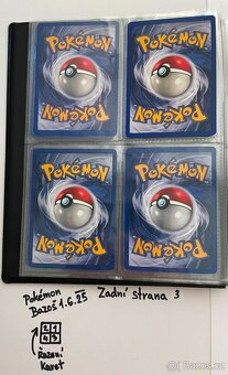 Kusové Pokémon VINTAGE karty (KARTY STARÉ PŘES 25LET)(1) - 6