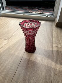 skleněná váza / nebo sada - 6