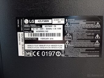 LG42LF580V,106cm,Full HD,Smart+Wifi,3xHDMI,3xUSB - 6