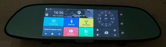 Kamera s navigací ve zpětném zrcátku + zadní kamera - nové - 6