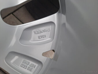 VW sada 4x alu kola 7,5Jx17 H2 + letní pneu Nexen 225/45 R17 - 6