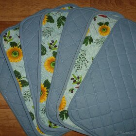 Látkové prošívané prostírání na jídelní stůl - 6