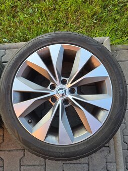 Alu kola CASSIOPEIA 18" ŠKODA SUPERB III Originál, 5x112 8J - 6
