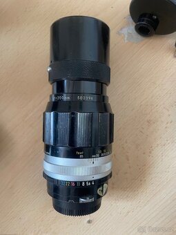 Nikon FM, Nikkor 50/1,8 , Nikkor 200/4, microsix L - 6