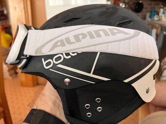 Lyžařská helma bollé B-FUN(T200) a brýle Aĺpina - 6