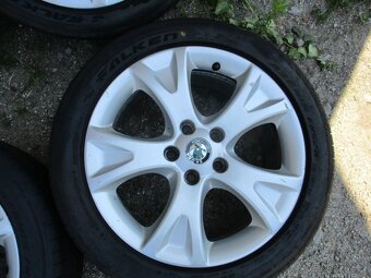 Alu kola Škoda Pallas 5x112 R17 Pneu letní 225/45R17 - 6