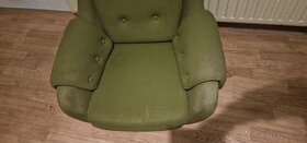 Retro otočné křeslo - 6