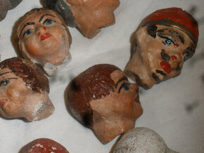 Staré loutky -hlavičky - 6
