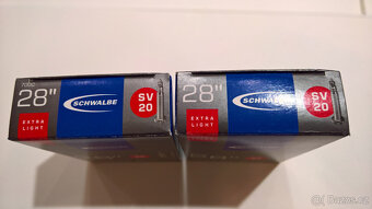 Extra Light duše - Schwalbe SV20 - Nové - 6