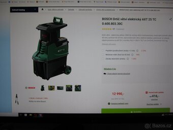Štěpkovač BOSCH AXT 25 TC - 6