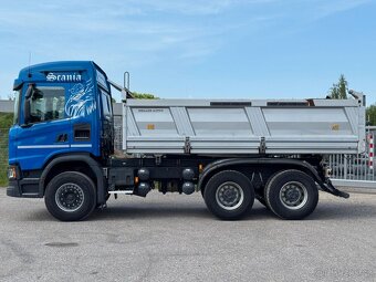 Scania G 450 6x4 třístranný sklápěč Bordmatic - 6
