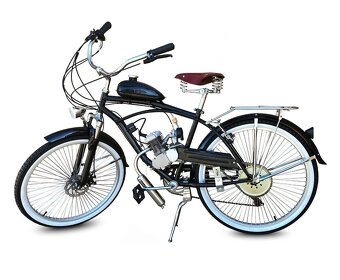 Motokolo Petrol Biker Cruiser 80ccm Černá - 6