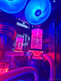 Herní počítač, Custom vodní loop, 7950x Ryzen. 7900XT Radeon - 6
