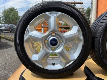 Alu kola 4x108 r15 Ford Fiesta + zánovní pneu 195/50/15 - 6