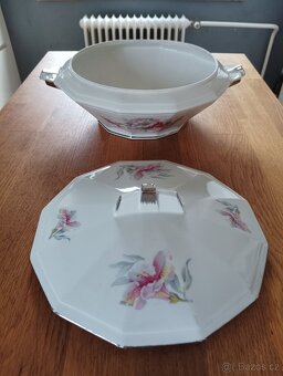 ART DECO PORCELÁNOVÁ TERINA REVA LIMOGES FRANCIE - 6