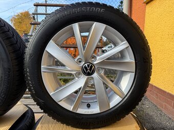 Alu kola 5x112 r16 VW Gavia + zimní pneu 205/55/16 - 6