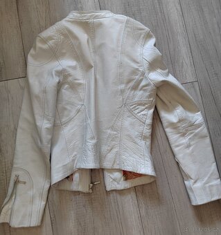 Dámská kožená bunda S - 6