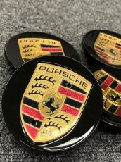 Černé pokličky Porsche 60 mm 911, Cayenne, Boxter, Panamera - 6