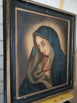 obraz MÁŘÍ MAGDALENA, olej, secese, 1850 - 1900 - 6