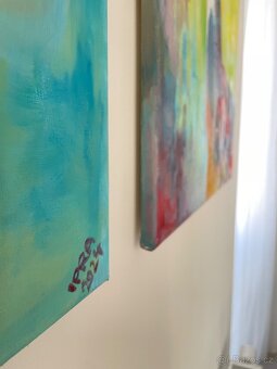 Olejomalba - Lesní duchové (2x60x80) - 6