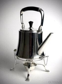 Elegantní masivní stříbrný čajovník Tiffany & Co samovar 200 - 6