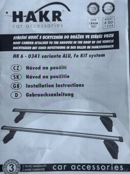 Střešní nosic Hakr - 6