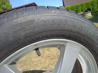 Zimní alu komplety 215/55 R16 - rozteč 5x114,3 - 6