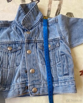 Džínová bunda Baby Gap vel. 12 měsíců - 6