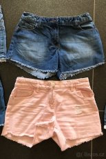 Holčičí Krátké kalhoty - džíny značka NEXT a ABERCROMBIE - 6