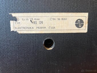 repro Elektronika Praha RS124  - 4ohm/30W - 6